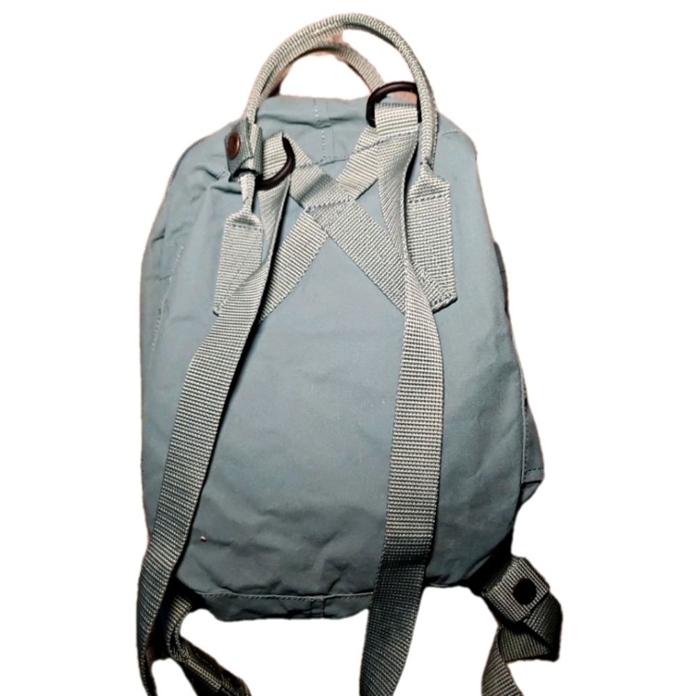 Fjallraven Kånken Unisex Green Outdoor Mini Backpack - Picture 2 of 14